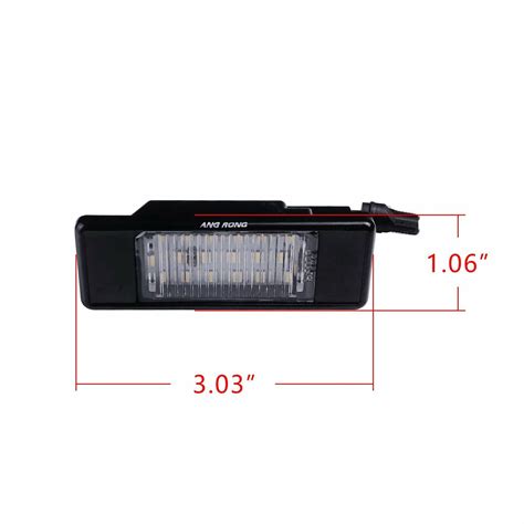 For Mercedes Benz Vito Sprinter W Vw Crafter Led Licence Number