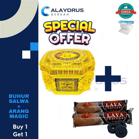 Jual Paket Dupa Buhur Bukhur Bukhoor Arab Salwa Odour By Surrati Asli