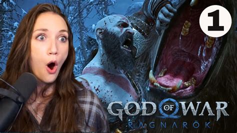 First Playthrough Begins God Of War Ragnarök Part 1 Youtube