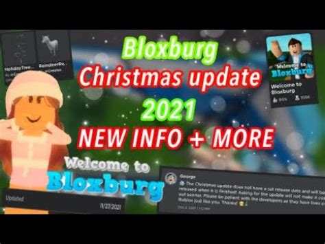 Bloxburg Christmas Update Release Date Info More Youtube