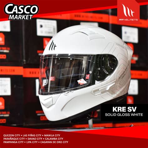 MT KRE SV SOLID FULL FACE DUAL VISOR MOTORCYCLE HELMET Lazada PH