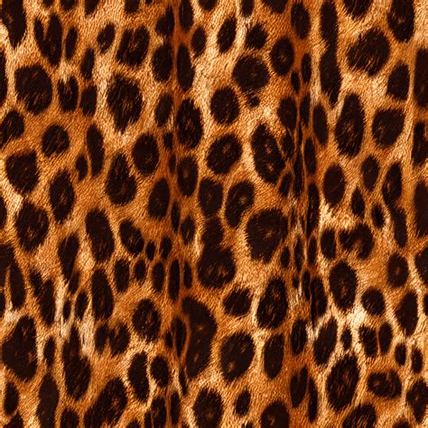 Brown Cowhide And Turquoise Leopard Print Seamless Pattern Creative