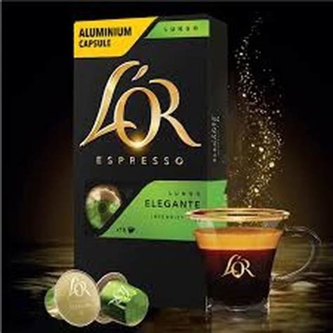 Caf X Capsules Lor Espresso Lungo Elegante Intensit En