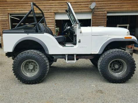 1977 Jeep Cj5 V8 With Lift Kit 3spd On The Floor Rust Free Undercarriage