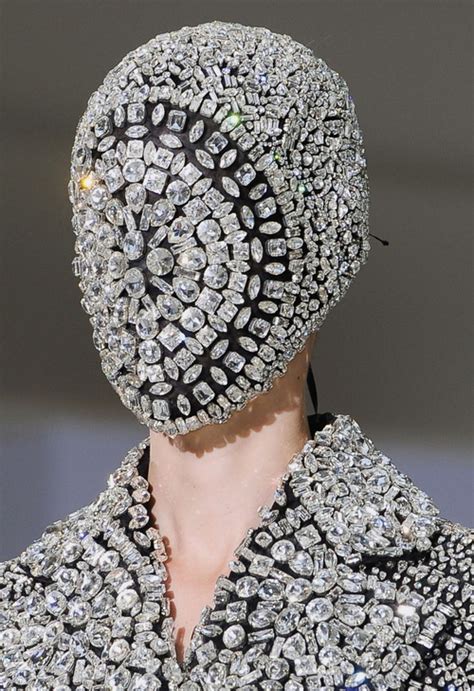 Total Inspiration: maison martin margiela crystal mask