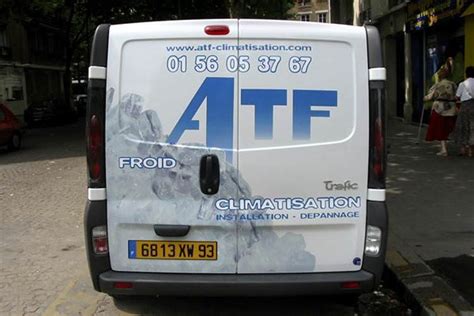 Idzif Pro Publicit Adh Sive Sur V Hicule De La Soci T Atf