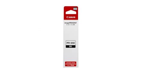 Genuine Canon PFI 050 Black Ink Bottle Printzone