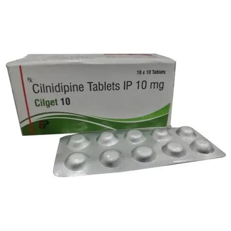 Cilacar 10 Cilnidipine Tablets At Rs 680 Stripe In Nagpur ID 20470510330