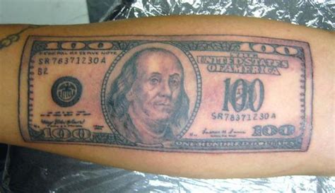 $100 Bill Tattoo | Fernando Casillas | Flickr