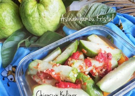 Resep Asinan Jambu Kristal Oleh Chiensyn Kuliner Cookpad