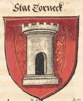 Wapen Van Tournai Blason De Tournai Arms Crest Of Tournai