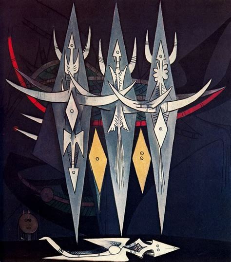 Umbral By Wilfredo Lam Oil On Canvas From The