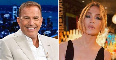 Kevin Costner & Jennifer Lopez Spark Rumors Of A Budding Bond After