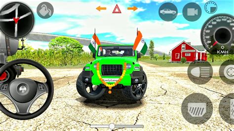 Dollar Song Modified Mahindra Green Thar Indian Cars Simulator