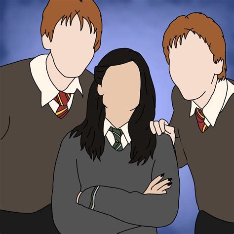 Weasley Twins And Slytherin Personajes De Harry Potter Personajes De