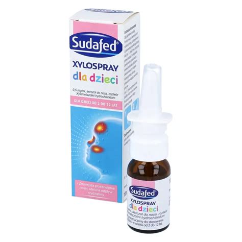 Sudafed Xylospray Dla Dzieci Mg Ml Aerozol Do Nosa Lat