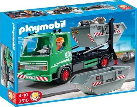 Playmobil Camion A Benne Basculantes Collection Vie De Chantier