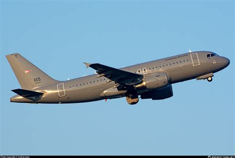 605 Hungarian Air Force Airbus A319 112 Photo by András Soós ID