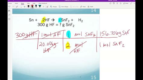 Stoichiometry Grams To Grams Youtube