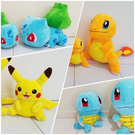 Jual Boneka Pokemon Pikachu Charmander Bulbasaur Squirtle Evee