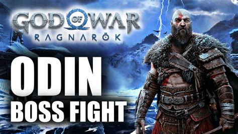 Odin Boss Fight God Of War Ragnarok Ragnarok Trophy Youtube