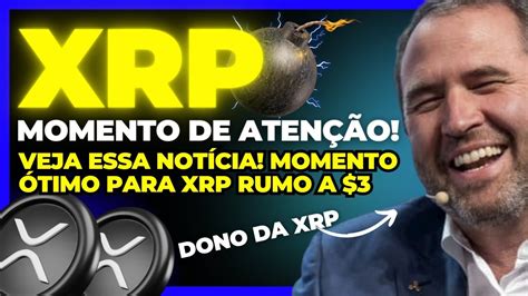 🚨saiu Agora Xrp Ripple Alerta Veja Isso Agora Prepare Se Agora