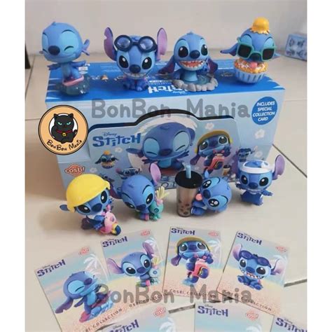 แบบสม HOT TOYS Lilo Stitch Cosbi Collection blind box set Shopee Thailand