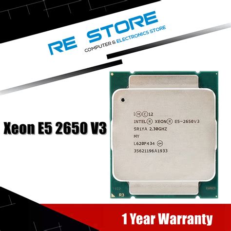 Intel Xeon E5 2650 V3 Processor Sr1ya 2.3ghz 10 Core 105w Socket Lga ...