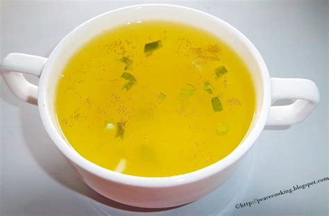 Tips For Delicious And Healthy Cooking Hearty Chicken Clear Soup