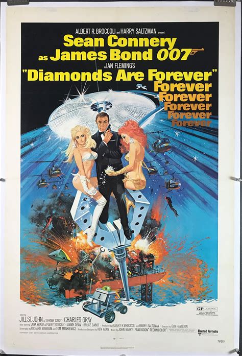 Diamonds Are Forever Poster