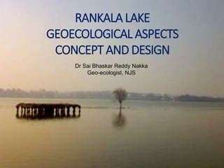 Rankala lake geoecological development sai bhaskar | PPT