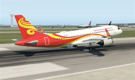 Hainan Airlines Toliss Airbus A Neo B Gl Livery Toliss A X