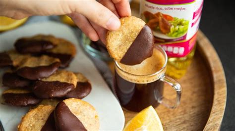 Galletas De Naranja Con Chocolate Sabrosano Aceite De Cocina