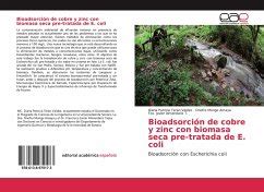 Bioadsorci N De Cobre Y Zinc Con Biomasa Seca Pre Tratada De E Coli