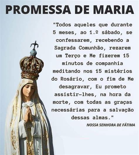 Promessa De Maria Mundo Mensagens