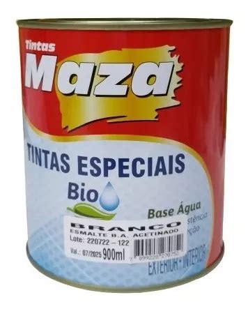 Esmalte Sintético Acetinado Maza Base Água 900 Ml Parcelamento sem juros