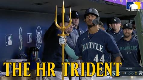 The Seattle Mariners HOME RUN TRIDENT YouTube