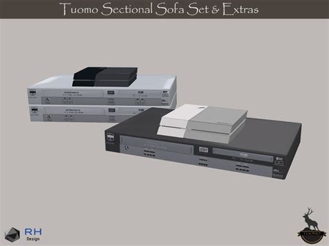 The Sims Resource Tuomo Sectional Sofa Set And Extras