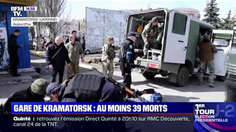 Attaque De La Gare De Kramatorsk En Ukraine Au Moins Morts Et De