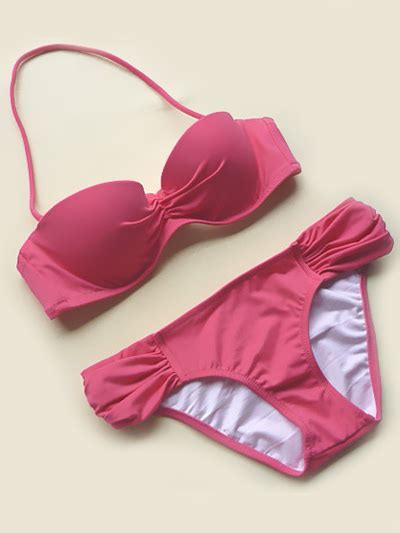 Halter Bikini Set Milanoo