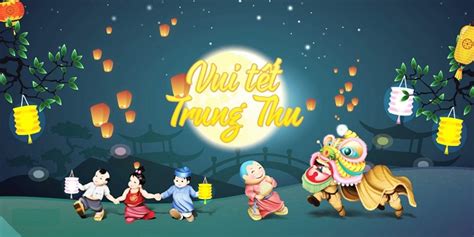 M U Backdrop Background Trung Thu P T I Vector