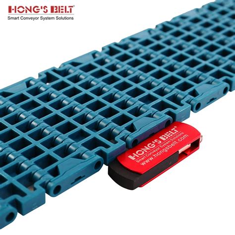 Hongsbelt Hs F B Gb Flush Grid Bottle Conveying Modular Conveyor