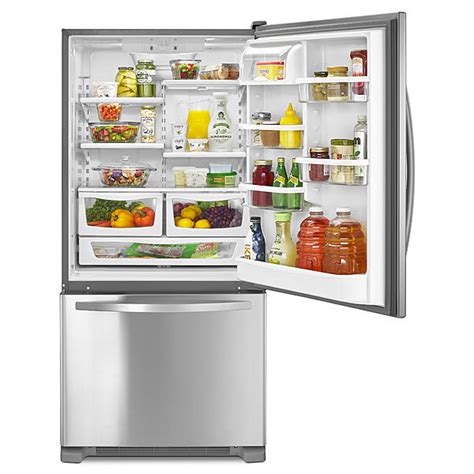 Kenmore 79343 22 Cu Ft Bottom Freezer Single Door Refrigerator