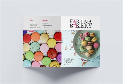 Farina Bakery Brochure - Julia Taylor Creative