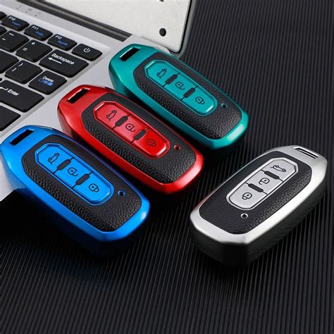 Buy TPU Leather Car Smart Key Cover Case Bag Holder For Ford Territory