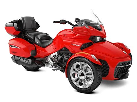 2024 Can Am Spyder F3 Limited ROTAX 1330 ACE Plasma Red Precision