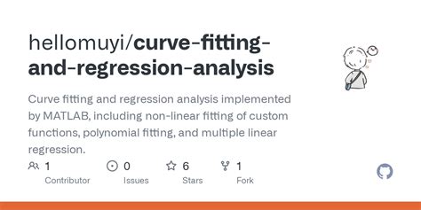 Github Hellomuyi Curve Fitting And Regression Analysis Curve Fitting