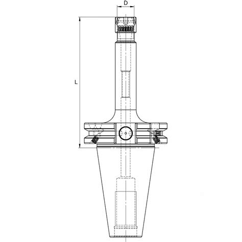 ER mini collet chucks DIN 69871 SK AD B SCHÜSSLER