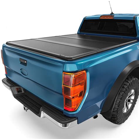 Oedro Hard Tri Fold Tonneau Cover Fold Truck Bed Covers Compatible With 2022 2023