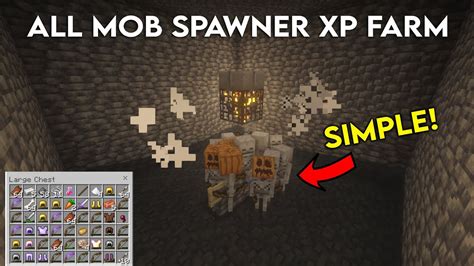 NEW Zombie And Skeleton Mob Spawner XP Farm In Minecraft 1 21 YouTube